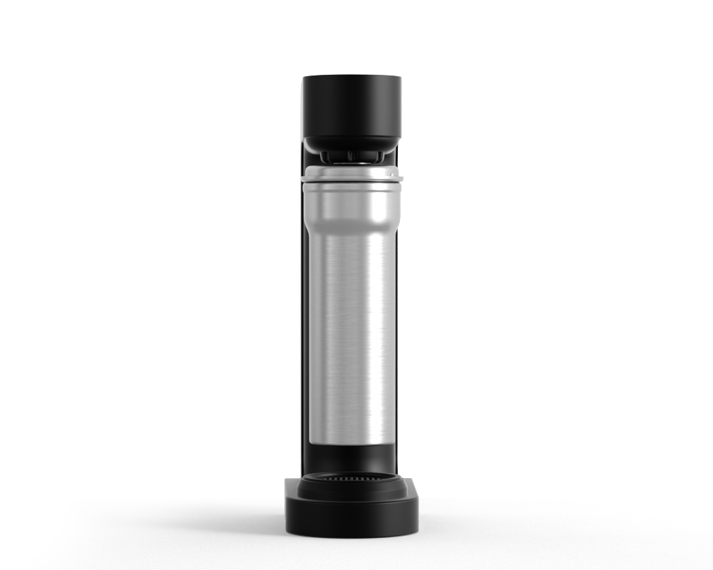 Neuer Glas-Soda-Maker, bester Karbonator (Glasflasche). Neuheiten, Soda-Stream-Maker, Haushalts-Sprudelwasserbereiter mit Glasflasche